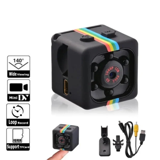 Original Sq11 Mini Camera Hd 1080p Sensor Night Vision Camcorder Motion Dvr Micro Camera Sport Dv Video Small Camera(random Color )