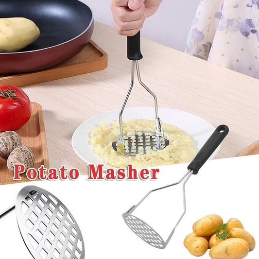 Stainless Steel Potato Masher Random Color