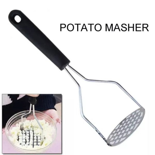 Stainless Steel Potato Masher Random Color