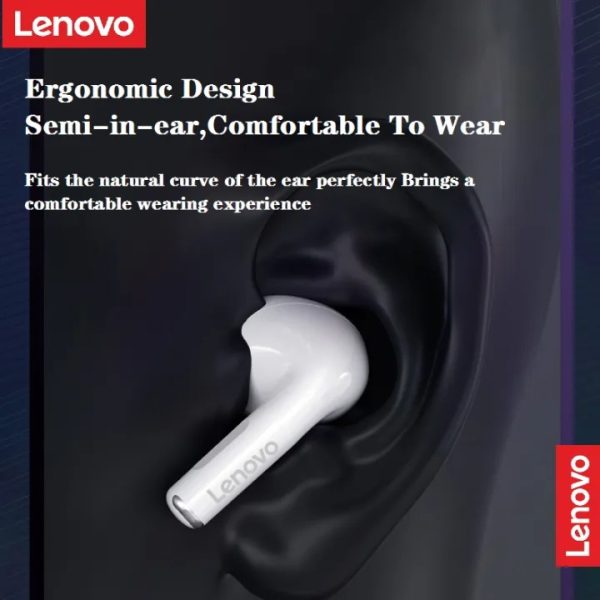 Lenovo Lp80 Pro Low Latency Bluetooth Gaming Earbuds