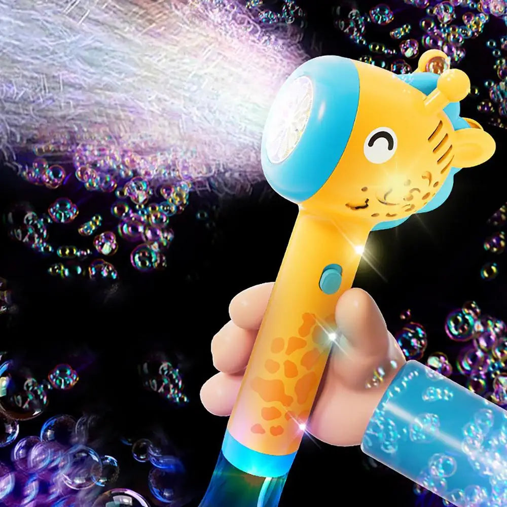 Giraffe Bubble Gun Toy For Kids – Colorful And Fun Bubble Maker (random Color)