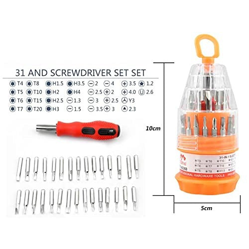 Universal Precision Screwdriver Bit Set | Multi Tool Screw Driver Kit Maintenance Repair Tool 31 In 1