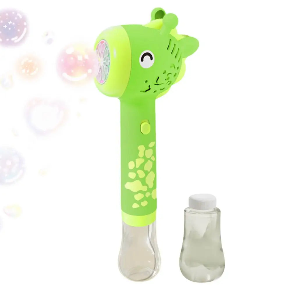 Giraffe Bubble Gun Toy For Kids – Colorful And Fun Bubble Maker (random Color)