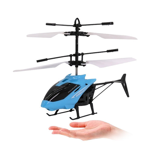 Flying Hand Sensor Control Helicopter | Sensing Flight With Lights,withstanding Impact And Playing With Out Remote