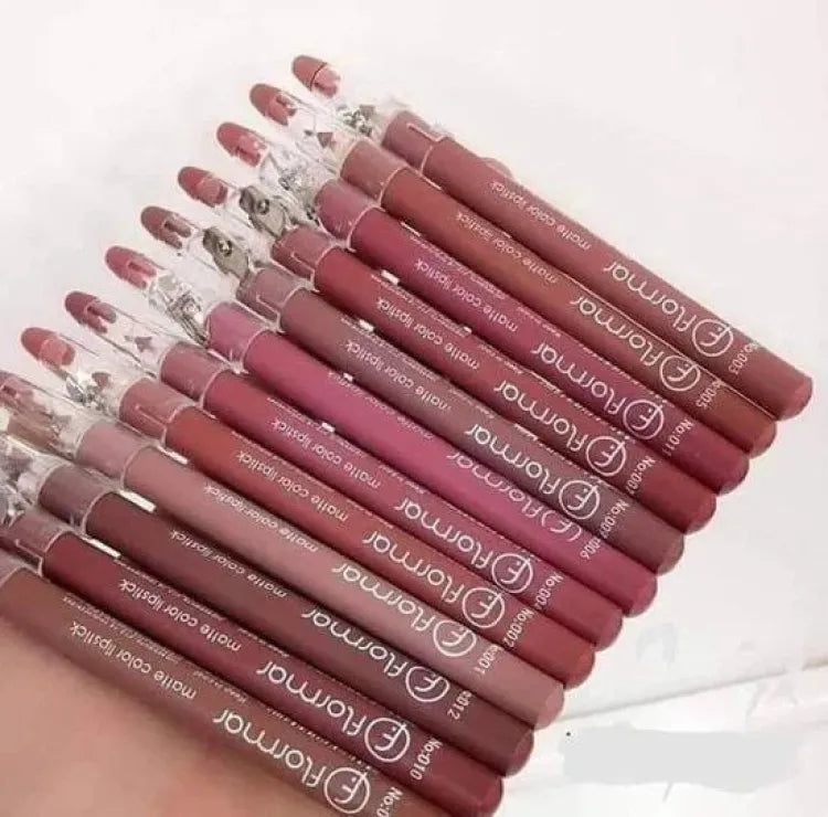 Matte Color Lipstick Pencil Color Lip Pencil Set