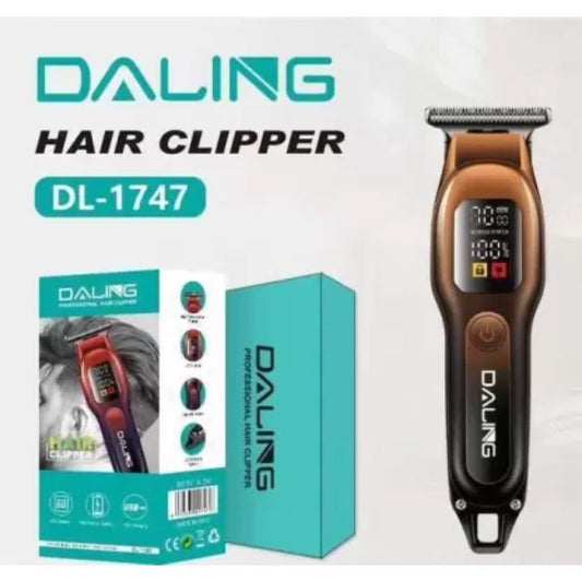 Daling Dl-1747 Professional Hair Clipper Trimmer (random Color)