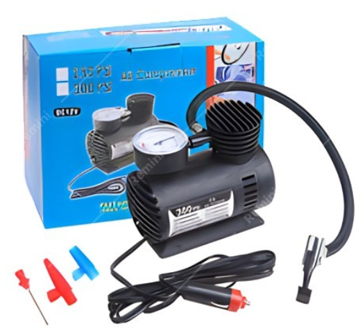 12 Volt Portable Electric Car Air Pump | Car Air Compressor Car Ty