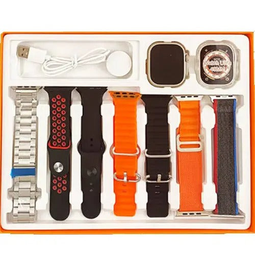 Fendior S100 Ultra Smart Watch 7in1 Straps Random Color