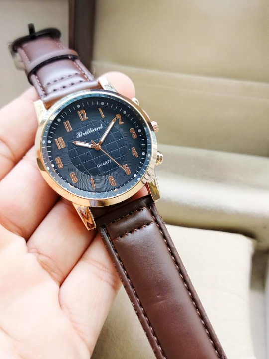 Abd Brilliant Leather Strap Collections For Men (random Color)