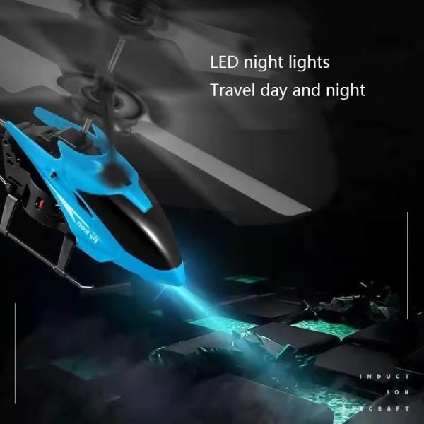 Flying Hand Sensor Control Helicopter | Sensing Flight With Lights,withstanding Impact And Playing With Out Remote