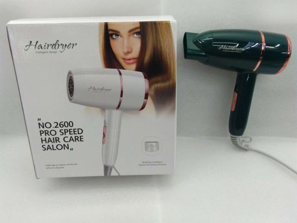 Professional Hair Dryer High Power Styling Tools Blow Dryer Hot & Cool Eu Plug (no 2600) Pro Speed Hair Care (random Color)