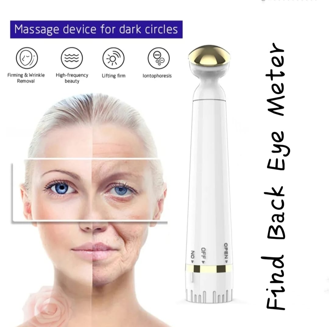 New Mini Electric Vibration Portable Eye Massager Anti-ageing Wrinkle Dark Circle Pen Removal Rejuvenation Beauty Care