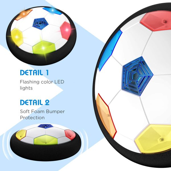 Magic Hover Soccer Football: The Ultimate Indoor Soccer Game – Perfect Hover Soccer Ball For Kids’ Fun, Floating Football