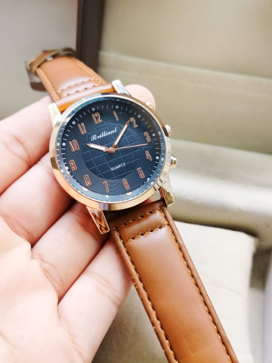 Abd Brilliant Leather Strap Collections For Men (random Color)