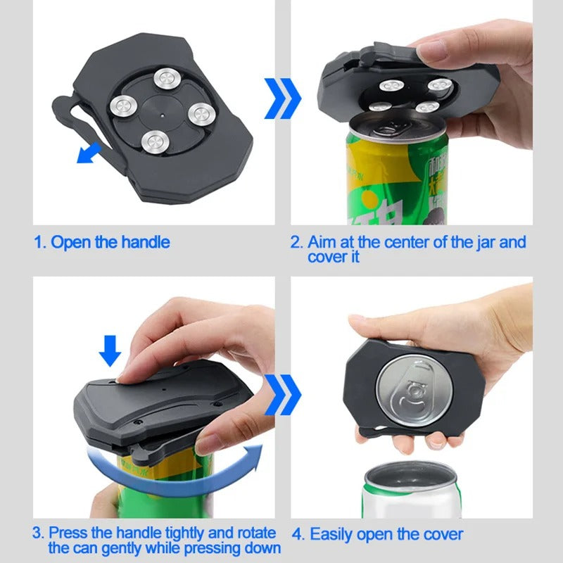 Portable Can Opener Tool Random Color