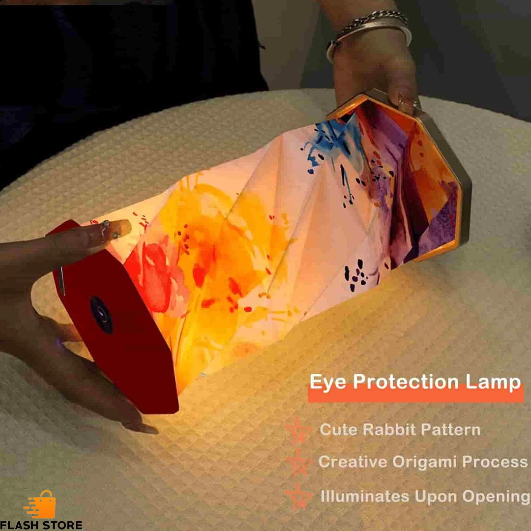 Touch Sensor Foldable Paper Lamp Random Color