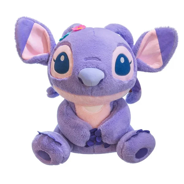 Purple Disney Angel Lilo & Stitch Alien Girl Sitting Plush Lovely Stuff Toy – 40cm