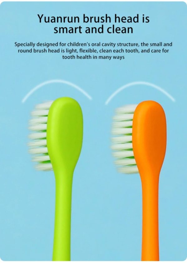 1pc Cute Carrot Shape Kids Toothbrush Random Color