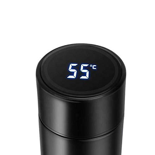 Temperature Display Indicator Insulated Stainless Steel Hot & Cold Flask Bottle (random Color) (500 Ml ) (copy)