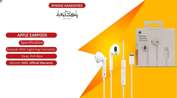 Apple Earpods Lightning Connector | Ear Phone For Iphone