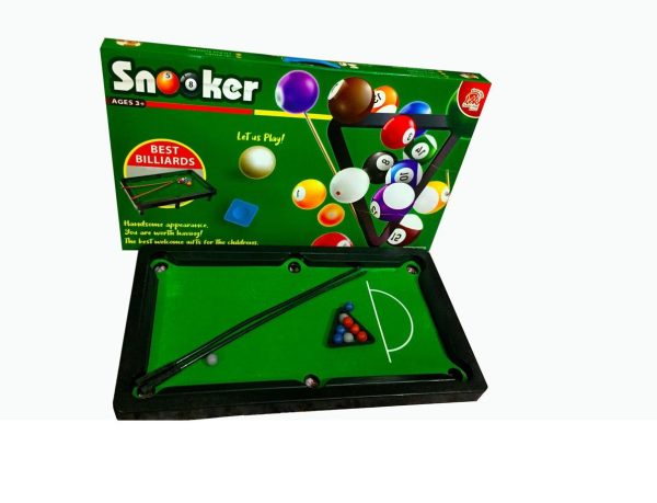 Mini Pool Table | Billiard / Snooker Game Set With Balls For Kids Boys And Girls