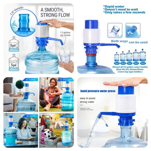 Manual Hand Press Pump Water Dispenser