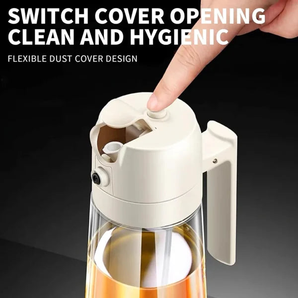 2 In 1 Oil Spray Jug – 470ml (random Color)