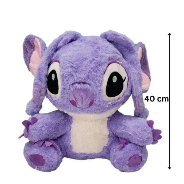 Purple Disney Angel Lilo & Stitch Alien Girl Sitting Plush Lovely Stuff Toy – 40cm