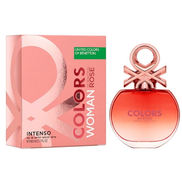 Benetton Colors Rose Woman Intenso Edp 80ml