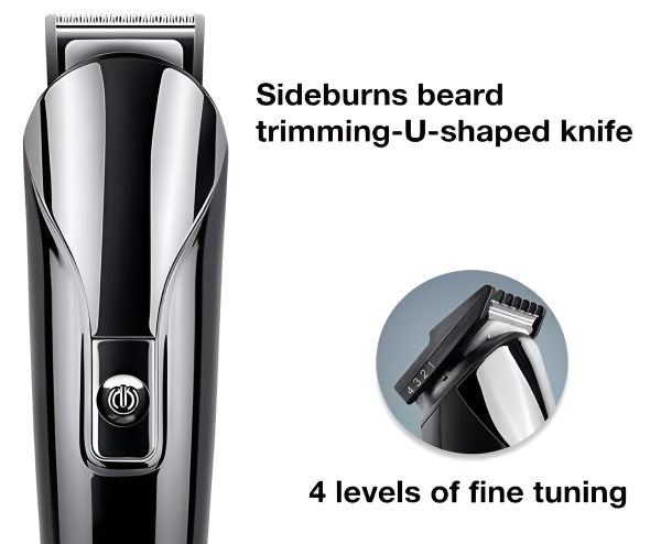 Shiinon Sh-1711, Face, Hair And Body – Multi Grooming Kit Sh 1711 Hair Trimmer, Beard Trimmer, Ear & Nose Trimmer Head Shaver Full Body Grooming Kit (random Color)