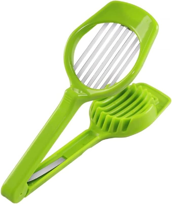 Handheld Egg Slicer Fruit Cutter Multifunction Kitchen Accessories (random Color)