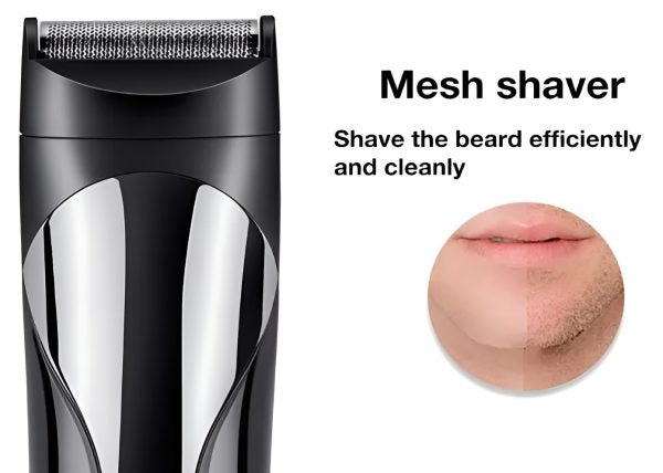 Shiinon Sh-1711, Face, Hair And Body – Multi Grooming Kit Sh 1711 Hair Trimmer, Beard Trimmer, Ear & Nose Trimmer Head Shaver Full Body Grooming Kit (random Color)