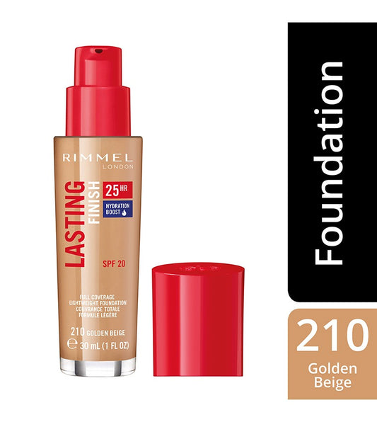 Rimmel London – Lasting Finish Foundation – 210 Golden Beige