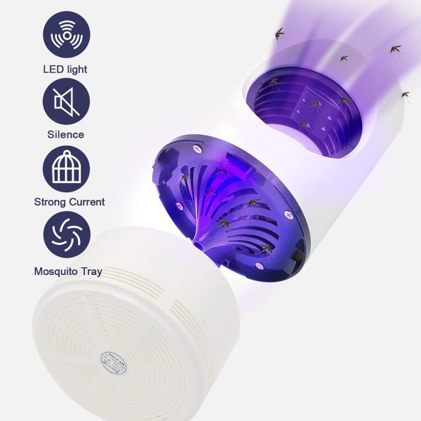 Pack Of 12 – Electronic Mosquito Killer – Uv Led Mosquito Trap Lamp