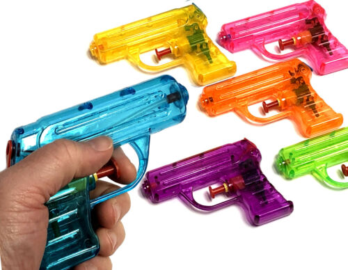 Zoom Water Gun 11cm Full Pack Of 6 Pcs(random Color )