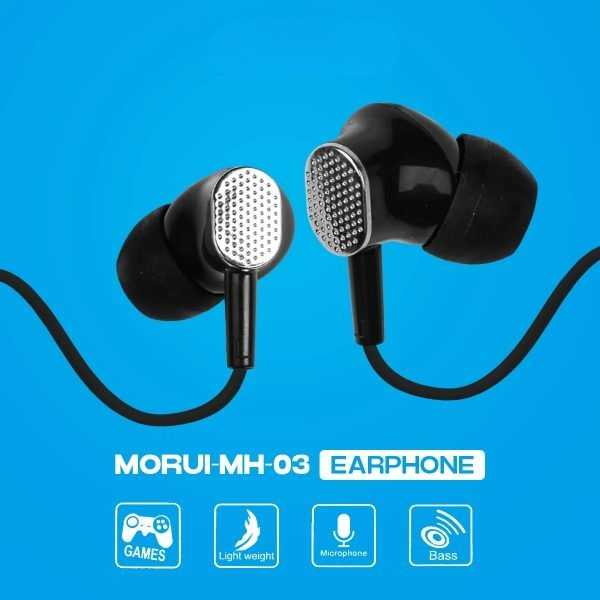 Morui Mh-04 Handfree Noise-canceling Gaming Headset With Heavy Bass Stereo Sound