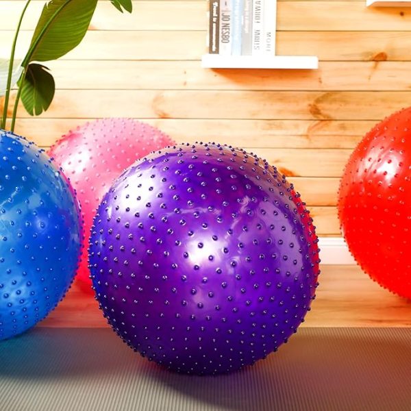 700g Ball, ,55cm Exercise Ball Large Spikes Tactile Sensory Massage (random Color)