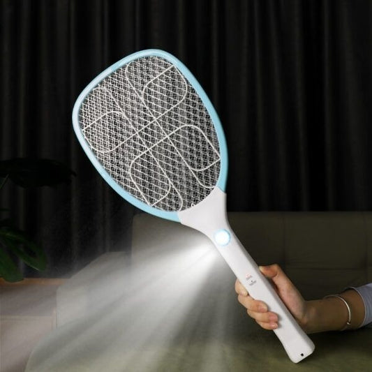 Rechargeable Fly Killing Electric Mosquito Killer Racket Random Color