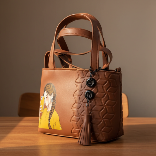 Brown Bag – Wooden Table