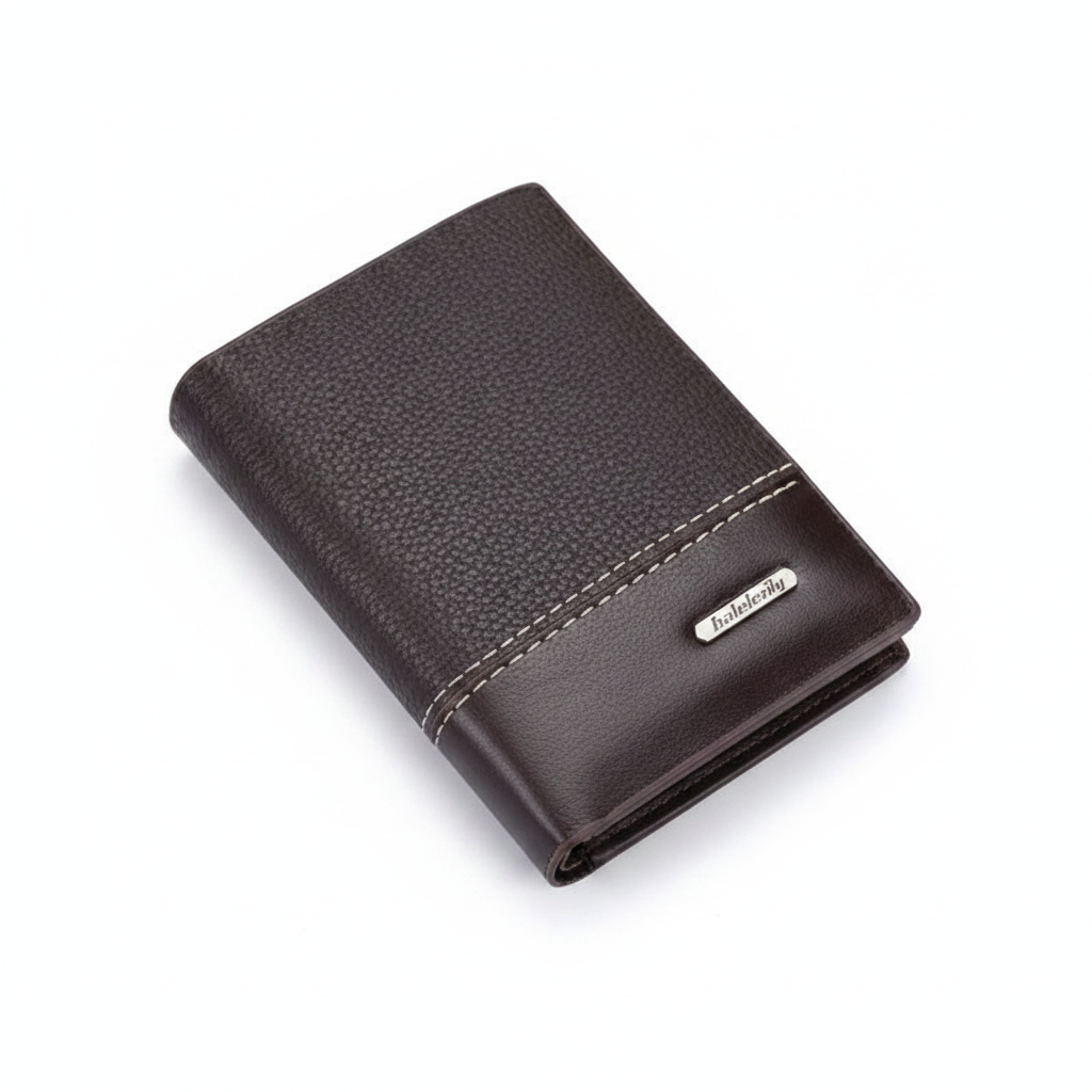 Brown Wallet – White Studio
