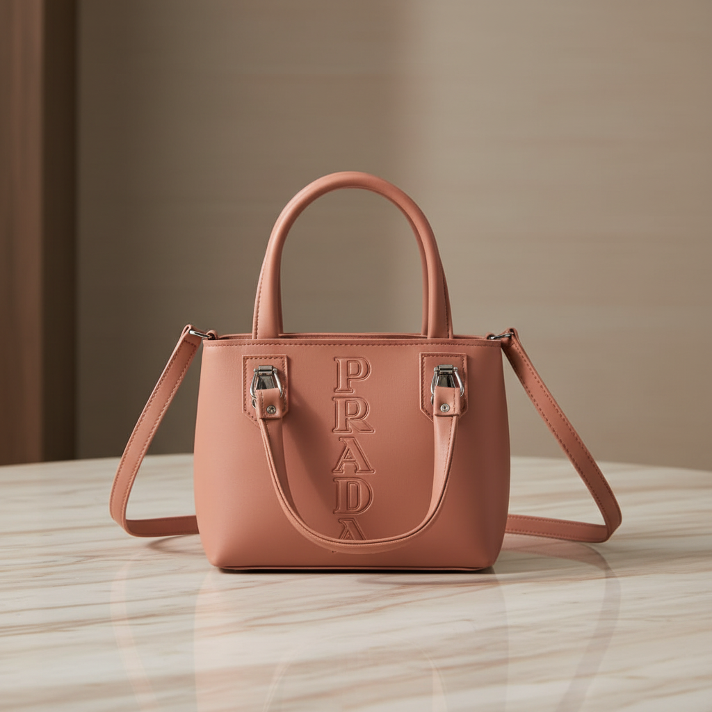 Dusty Rose Bag – Marble